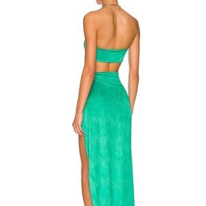 Karolyna Maxi Skirt Set In Teal (Superdown) Revolve